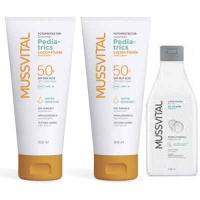 MUSSVITAL SOL PACK 50+ FLUID 50ML+AFTER 300+300