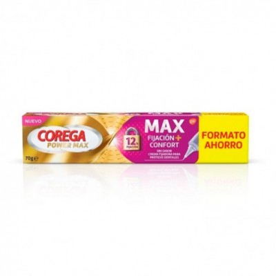 COREGA MAX FIJACION + CONFORT 1 TUBO 70 G SIN SA